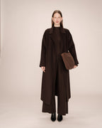 Manteau Chocolat Stone