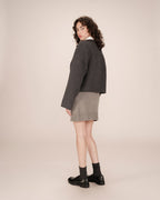 Veste Boxy Anthracite Stomy