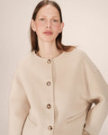 Greige Boxy Jacket Stomy