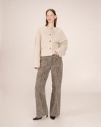 Greige Boxy Jacket Stomy