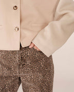 Greige Boxy Jacket Stomy