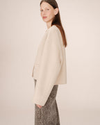 Greige Boxy Jacket Stomy