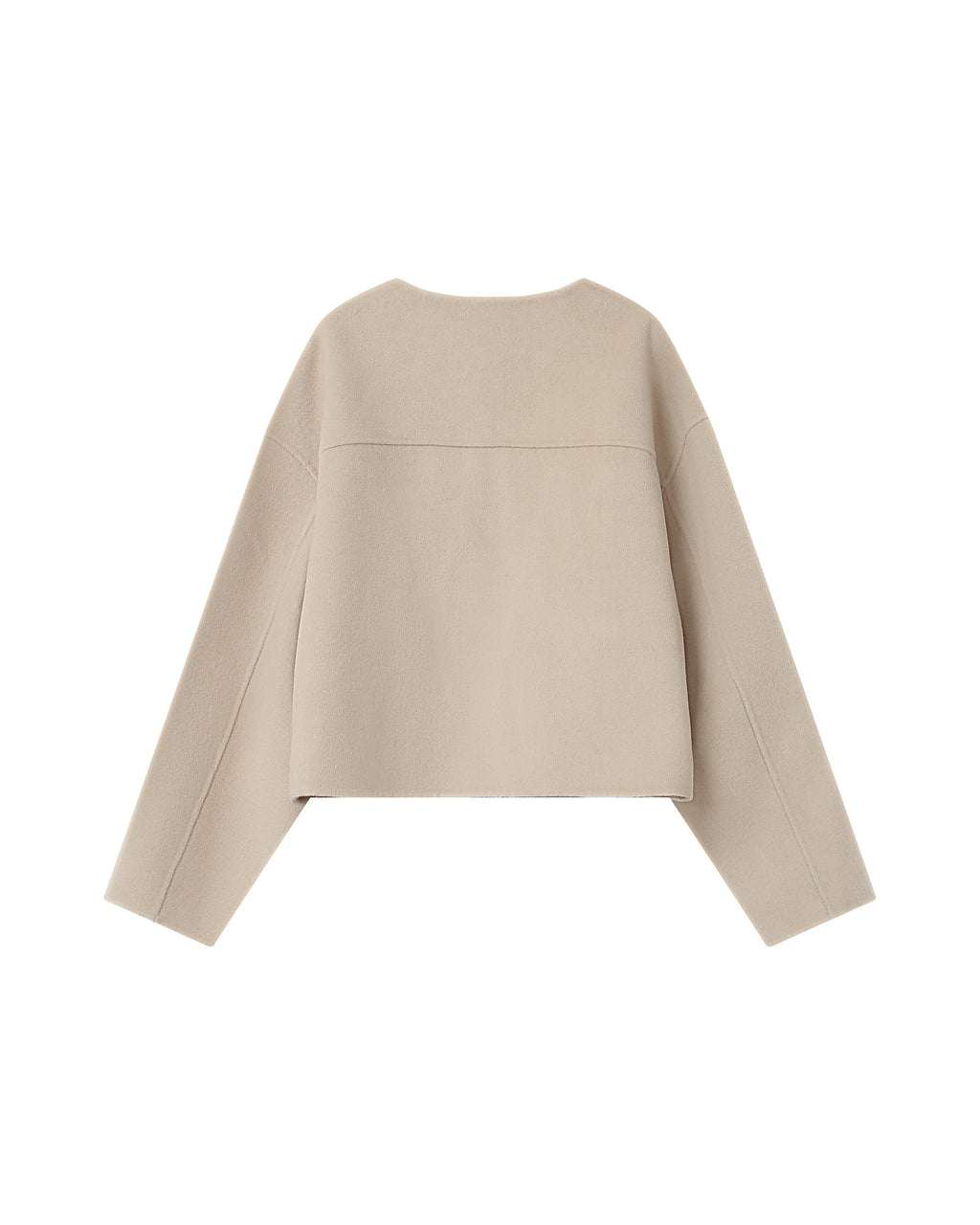 Greige Boxy Jacket Stomy