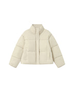 Doudoune Courte Beige Sonic