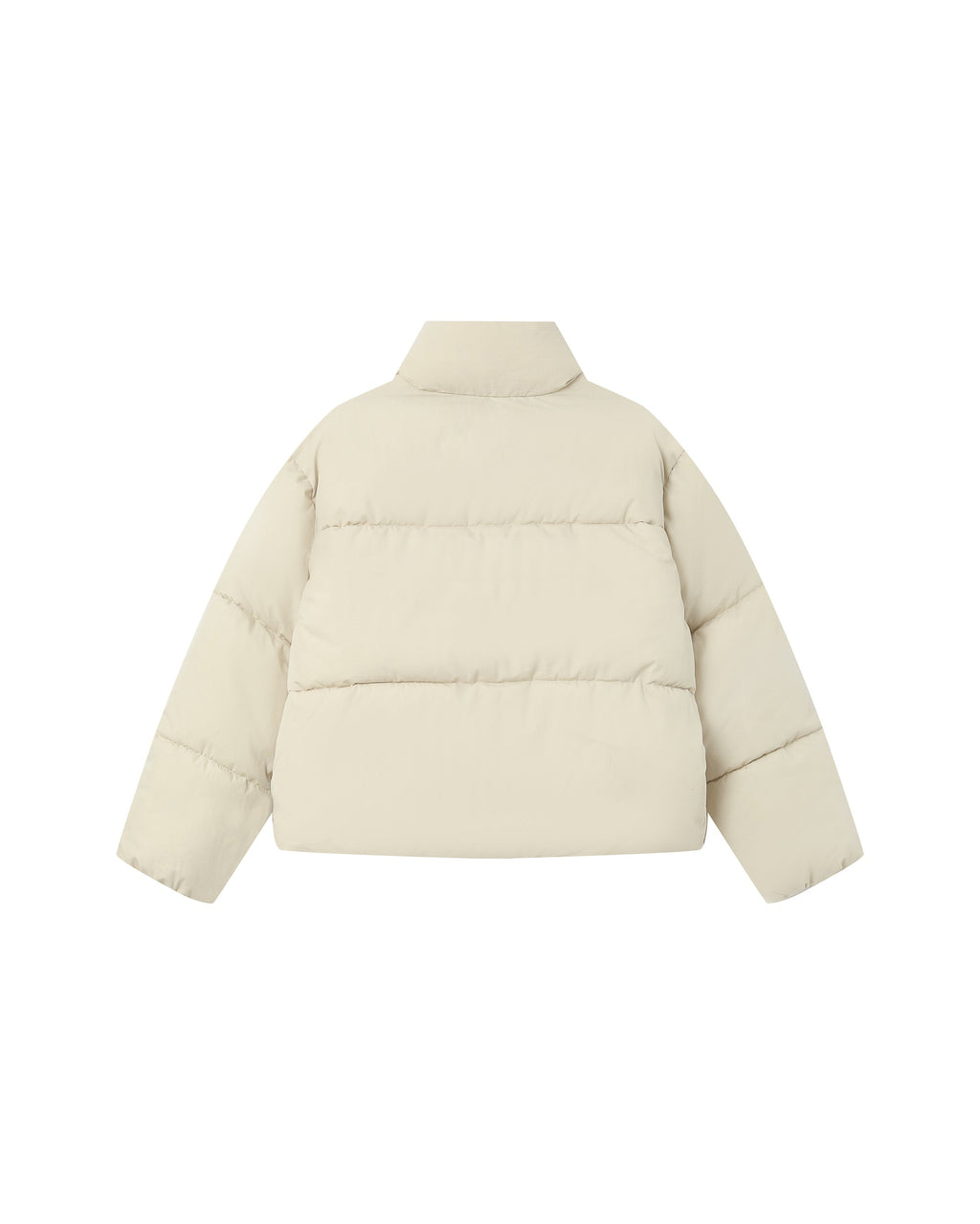 Doudoune Courte Beige Sonic