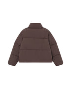 Sonic Short Puffer Jacket - Chocolate