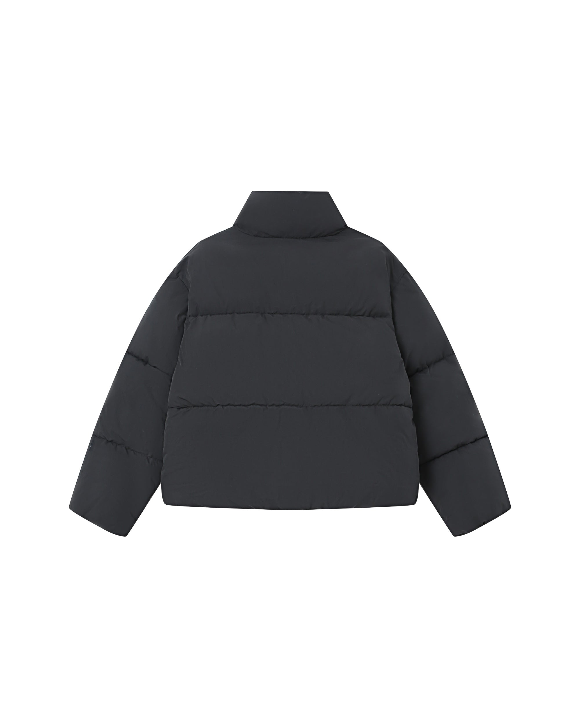 Sonic Short Black Puffer Jacket