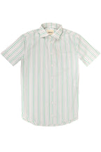 Chemise Fiji Rayures Vertes Fines