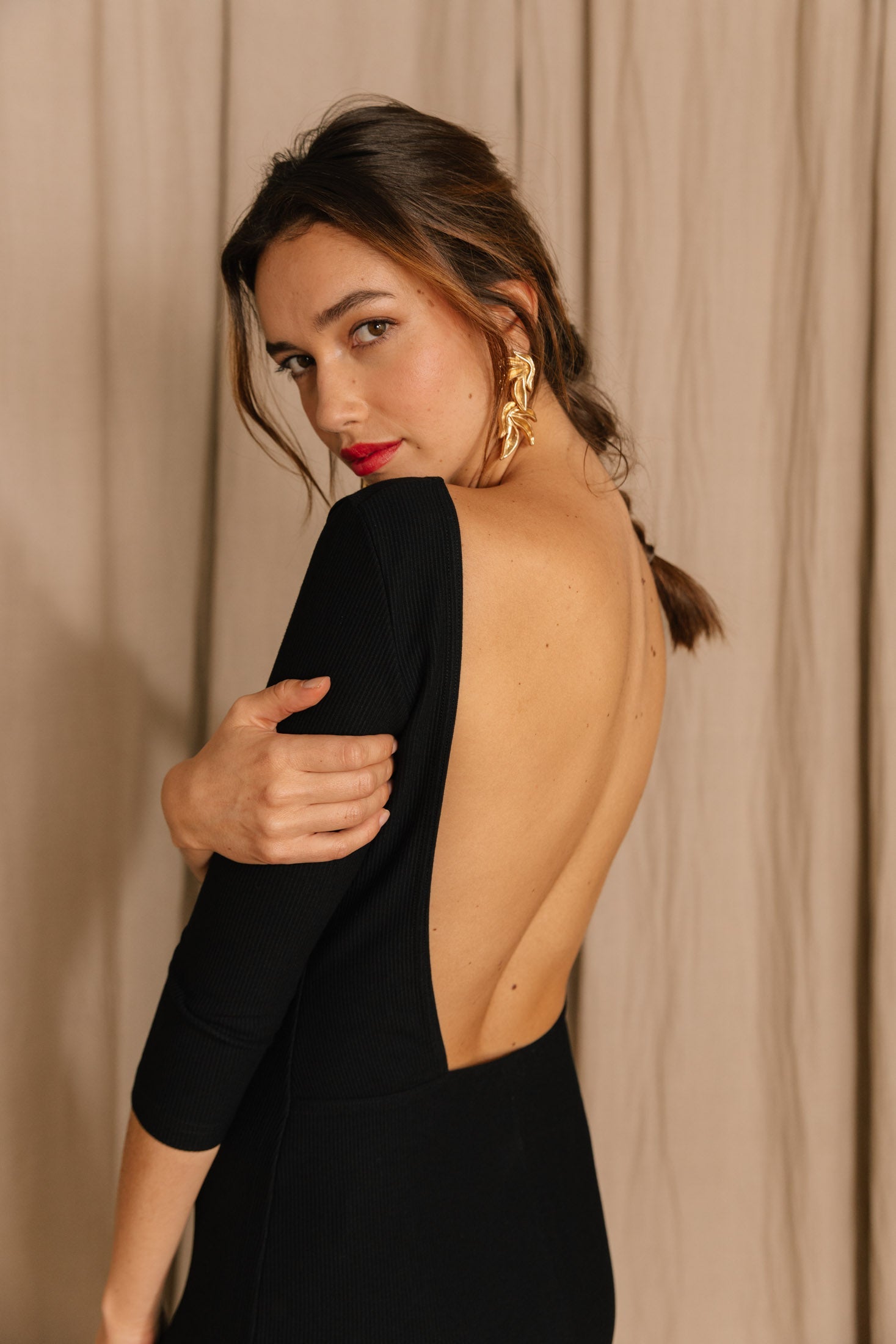 Robe Aliénor Ml - Noir