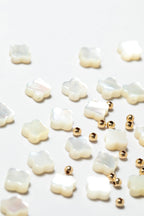 Bijou D'Oreille Swan Étoile - Nacre