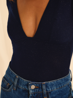 Body Azul Marino Sparkles zoom material