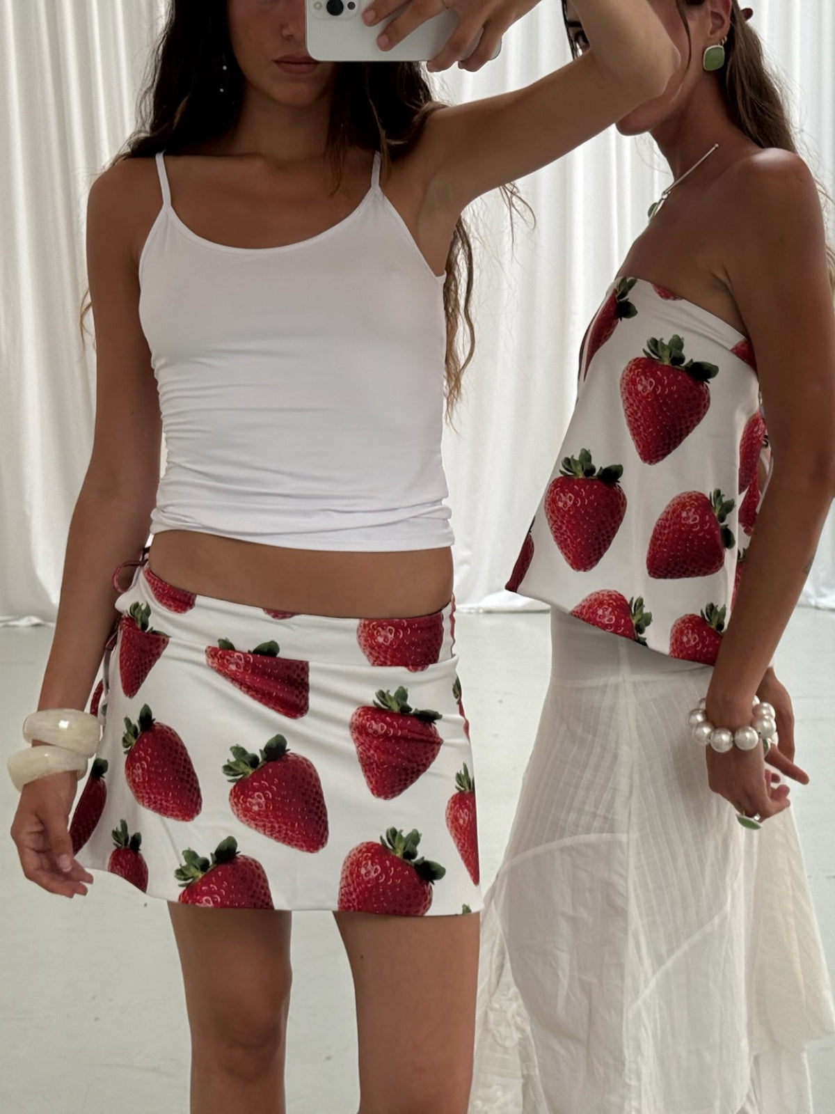 Top/Falda Tango reversible