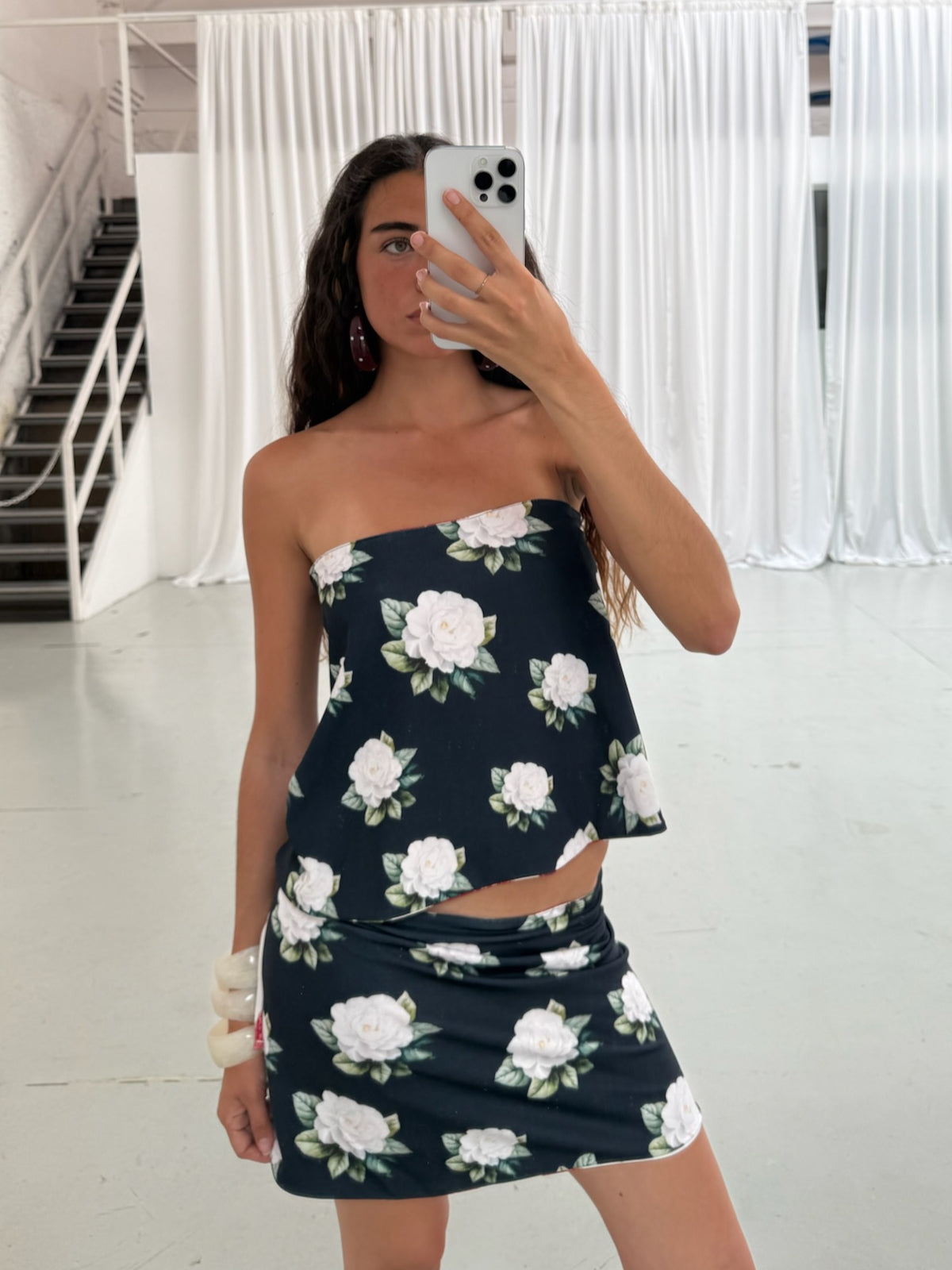 Top/Falda Tango reversible