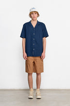 Chemise Manches Courtes Freedom Navy