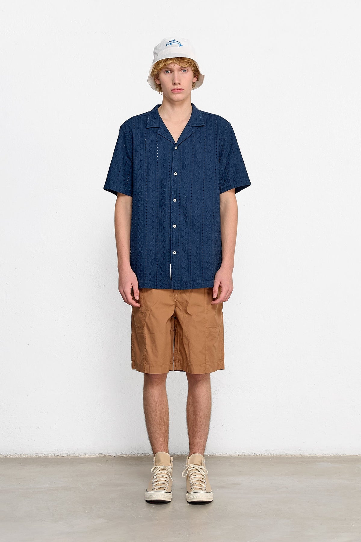 Chemise Manches Courtes Freedom Navy