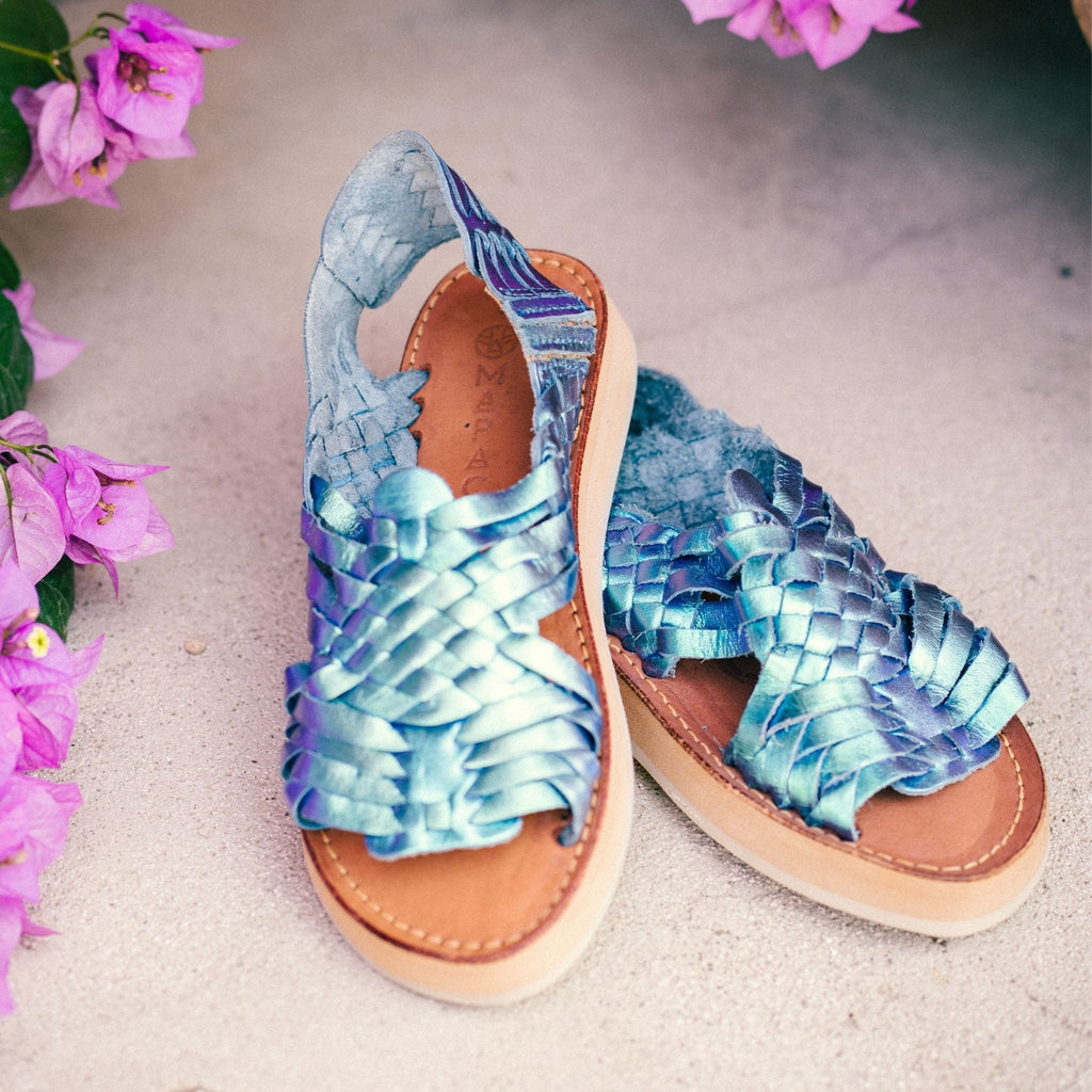 Sandalias Frida - Sirena Azul