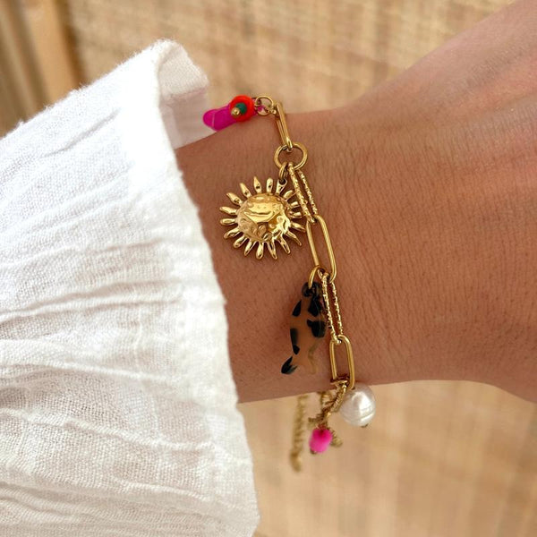 Bracelet "Janeiro" acier-Bracelet-Instants Plaisirs • Bijoux-Instants Plaisirs | Bijoux