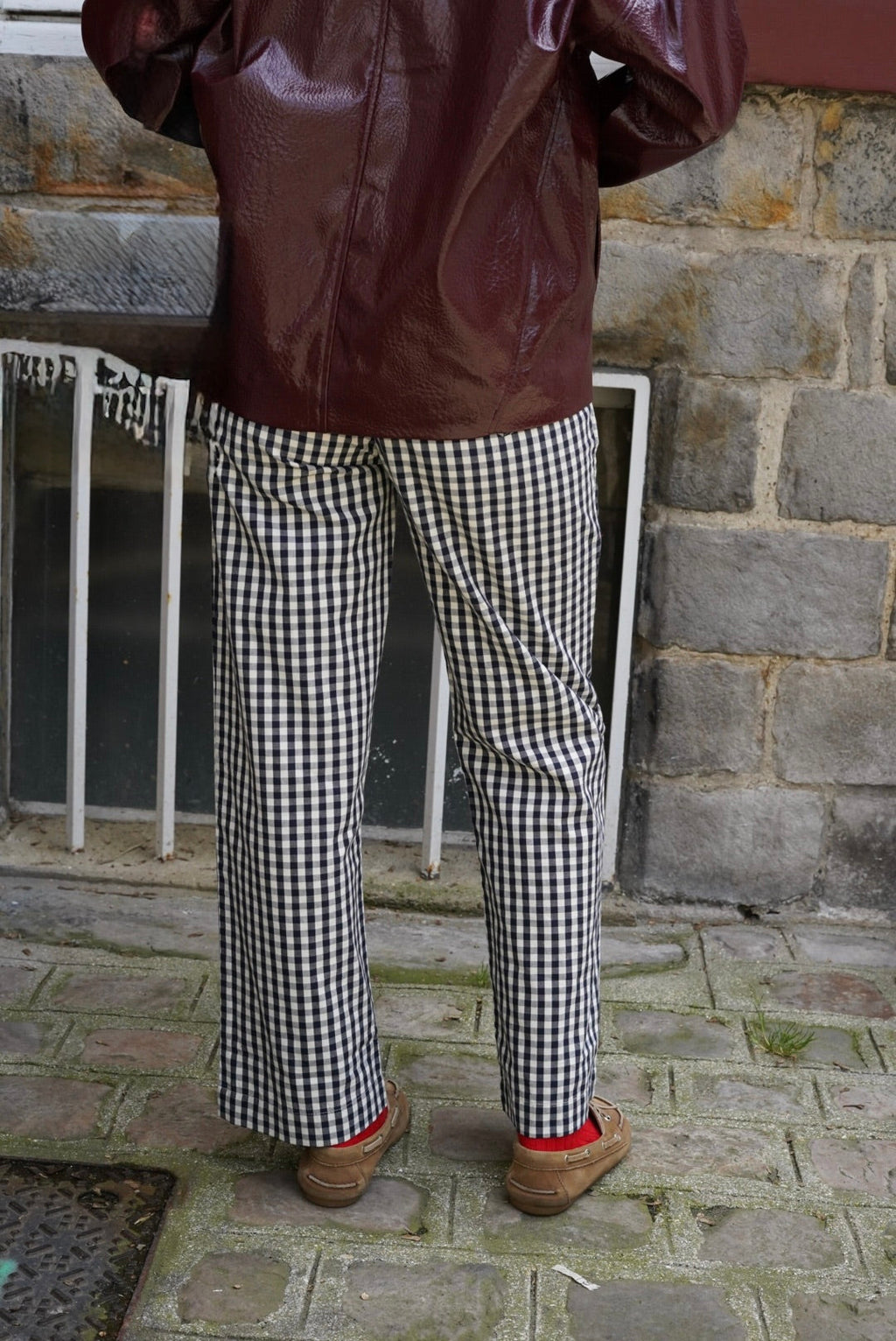 Pantalon Emile Vichy Marine
