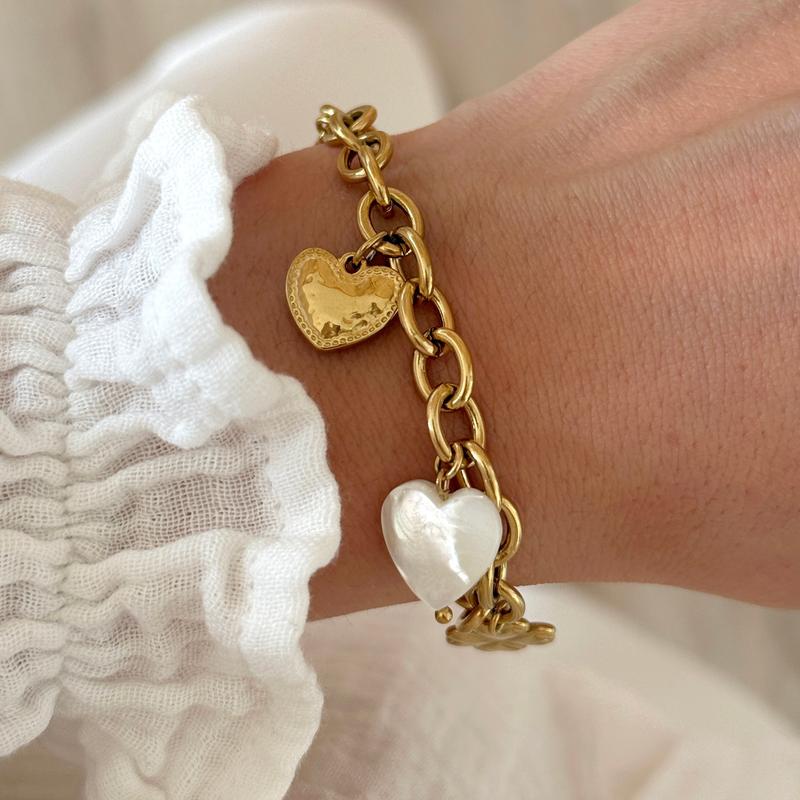 Pulsera de acero “Roma”-Pulseras-Instants Plaisirs • Joyas-Instants Plaisirs | Joyas