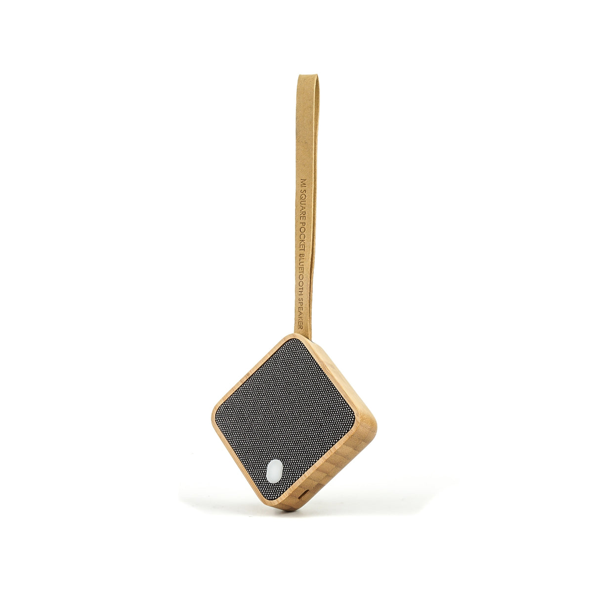 Enceinte Bluetooth MI Square - Bambou Naturel