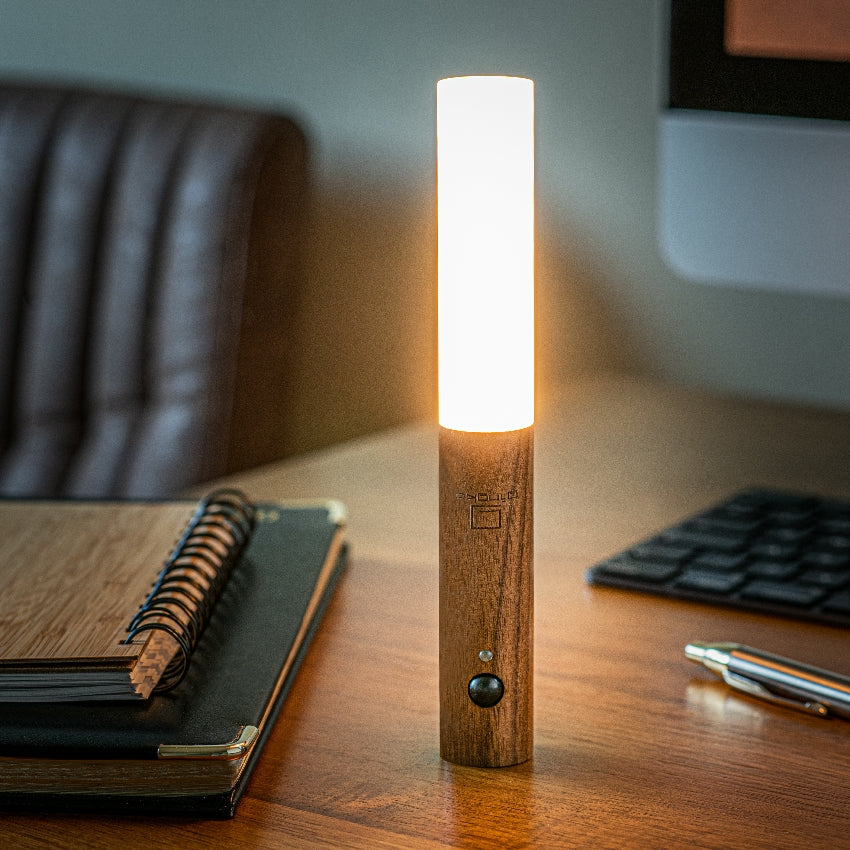 Lampa Smart Baton - Orzech