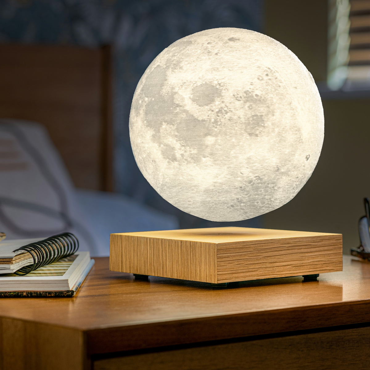 Lampe Smart Moon - Frêne Blanc Naturel