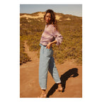 Alma Deia - Pull Ajouré Mohair - Violet - Femme