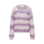 Alma Deia - Pull Ajouré Mohair - Violet - Femme