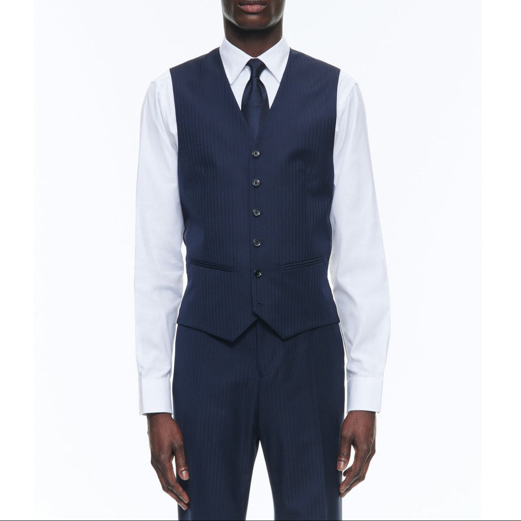 Fursac - Gilet Rayures T/T Marine - Marine