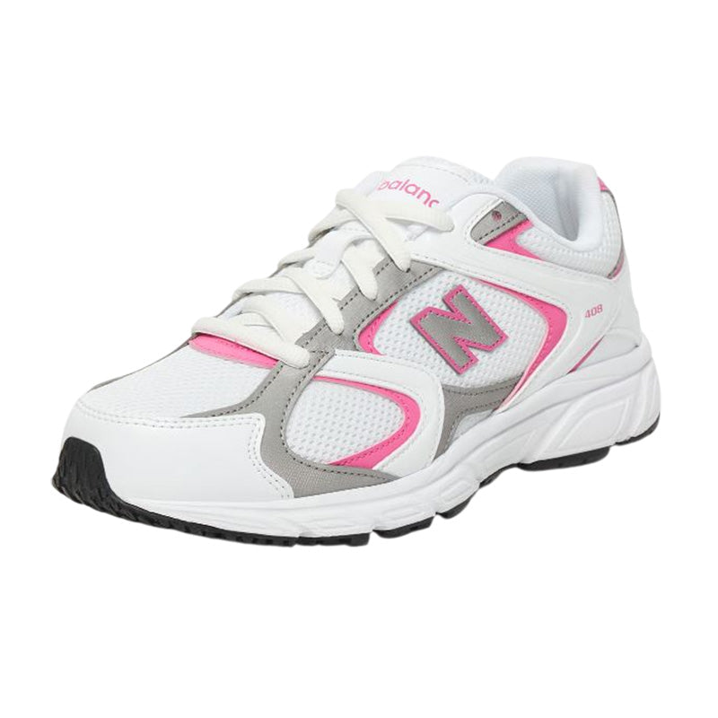 New Balance G408 Junior Sneakers - White, Pink, Gray