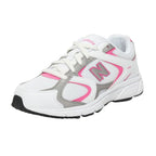 New Balance G408 Junior Sneakers - White, Pink, Gray
