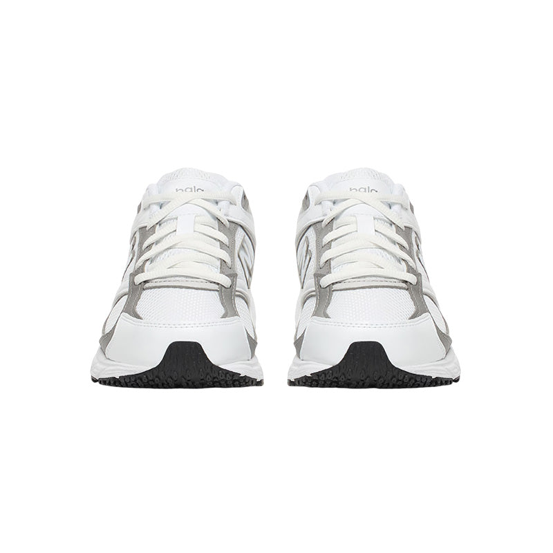 New Balance G408 Junior Trainers - White, Grey, Black