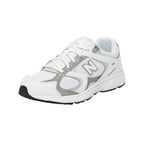 New Balance G408 Junior Trainers - White, Grey, Black