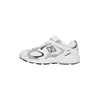 Junior New Balance G408 Trainers - White, Grey, Navy