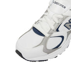 Junior New Balance G408 Trainers - White, Grey, Navy