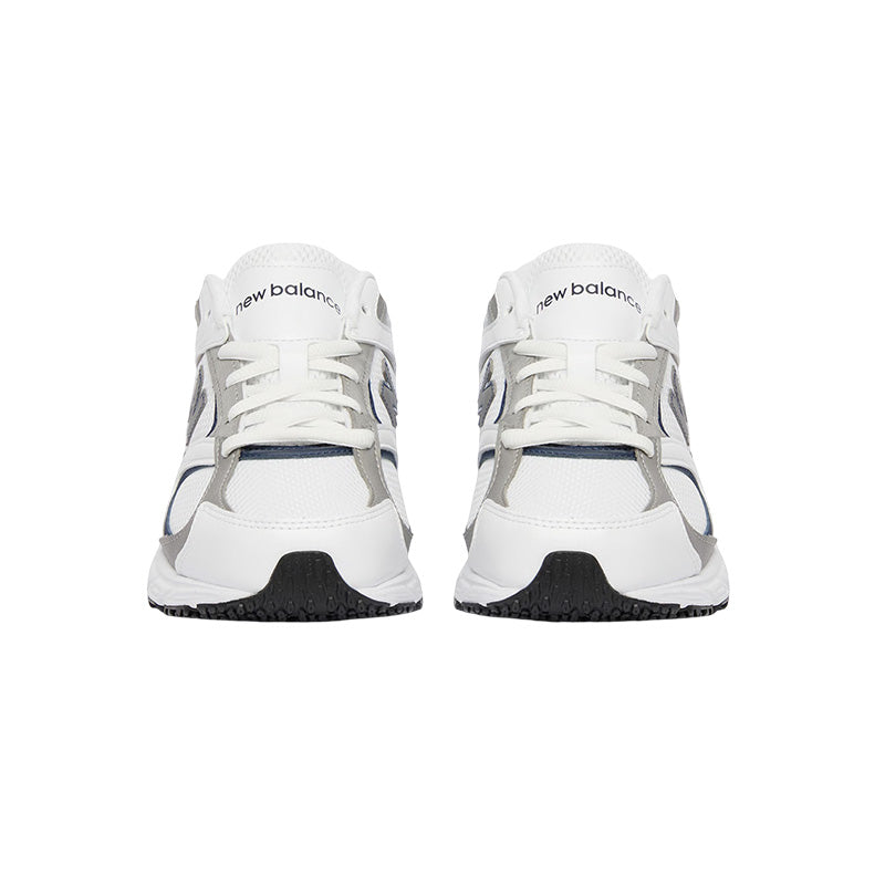 Junior New Balance G408 Trainers - White, Grey, Navy