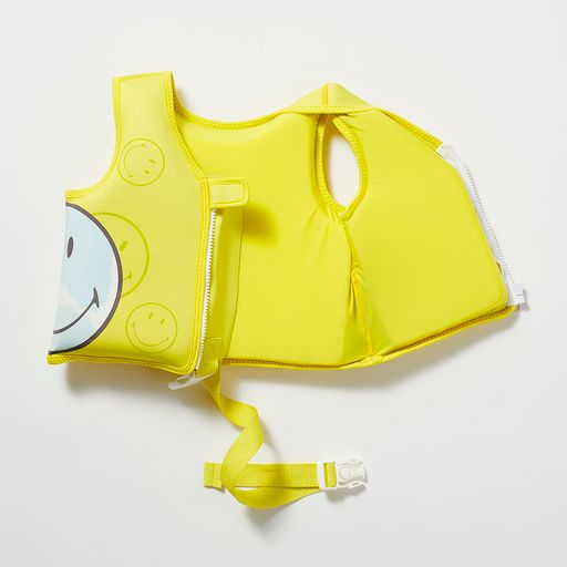 Smiley Swimming Vest - Yellow