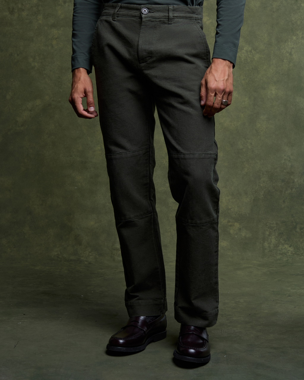 Pantalon Casual Gabin - Vert Chasse