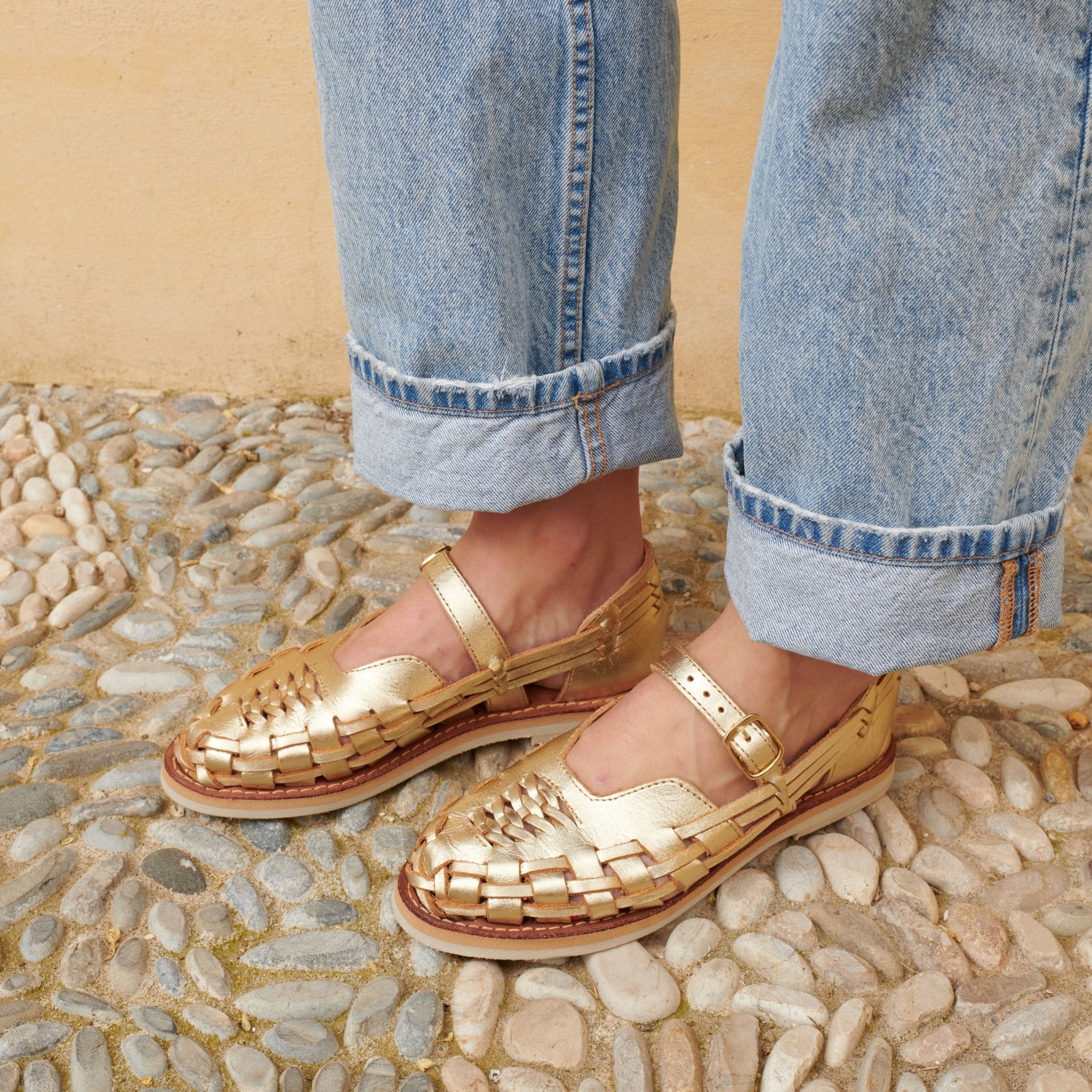 Huaraches Gaby - Champán
