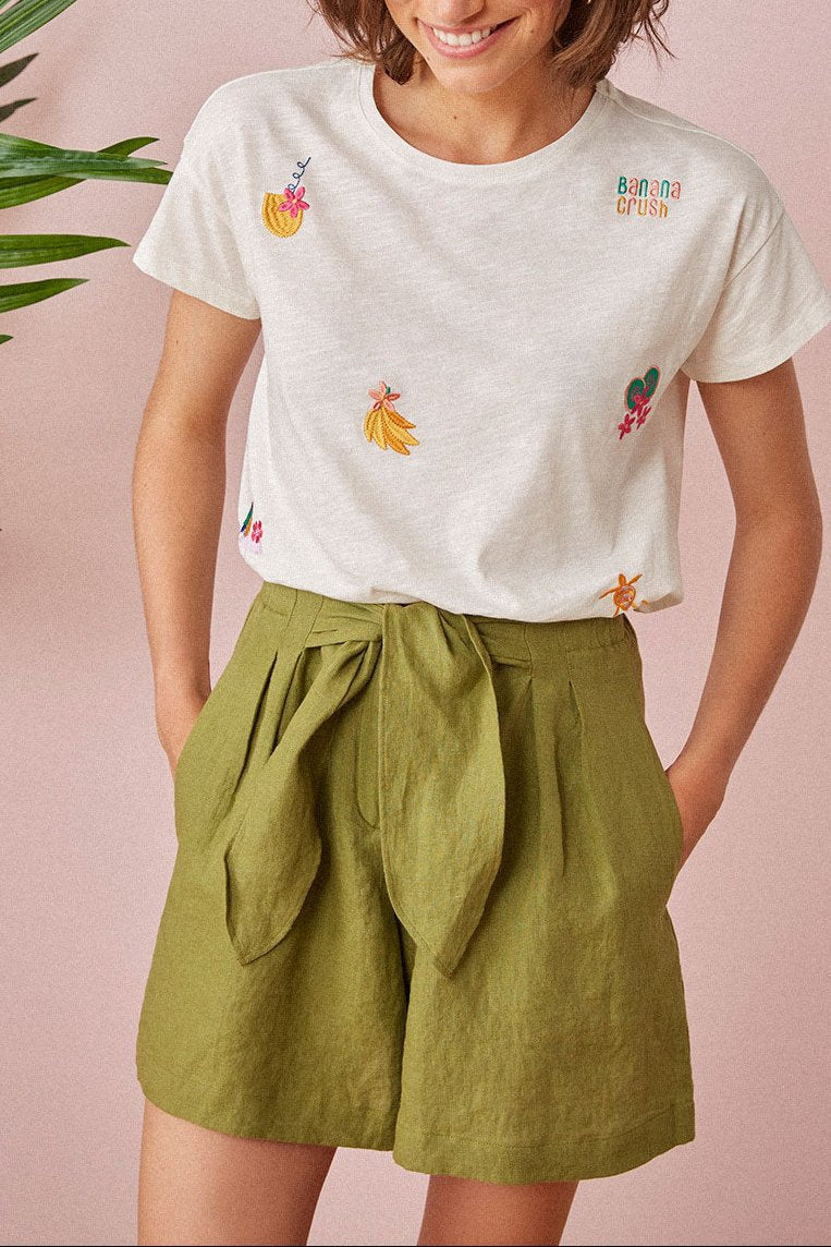 Tee Shirt Gaia - Creme