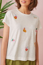 Tee Shirt Gaia - Creme