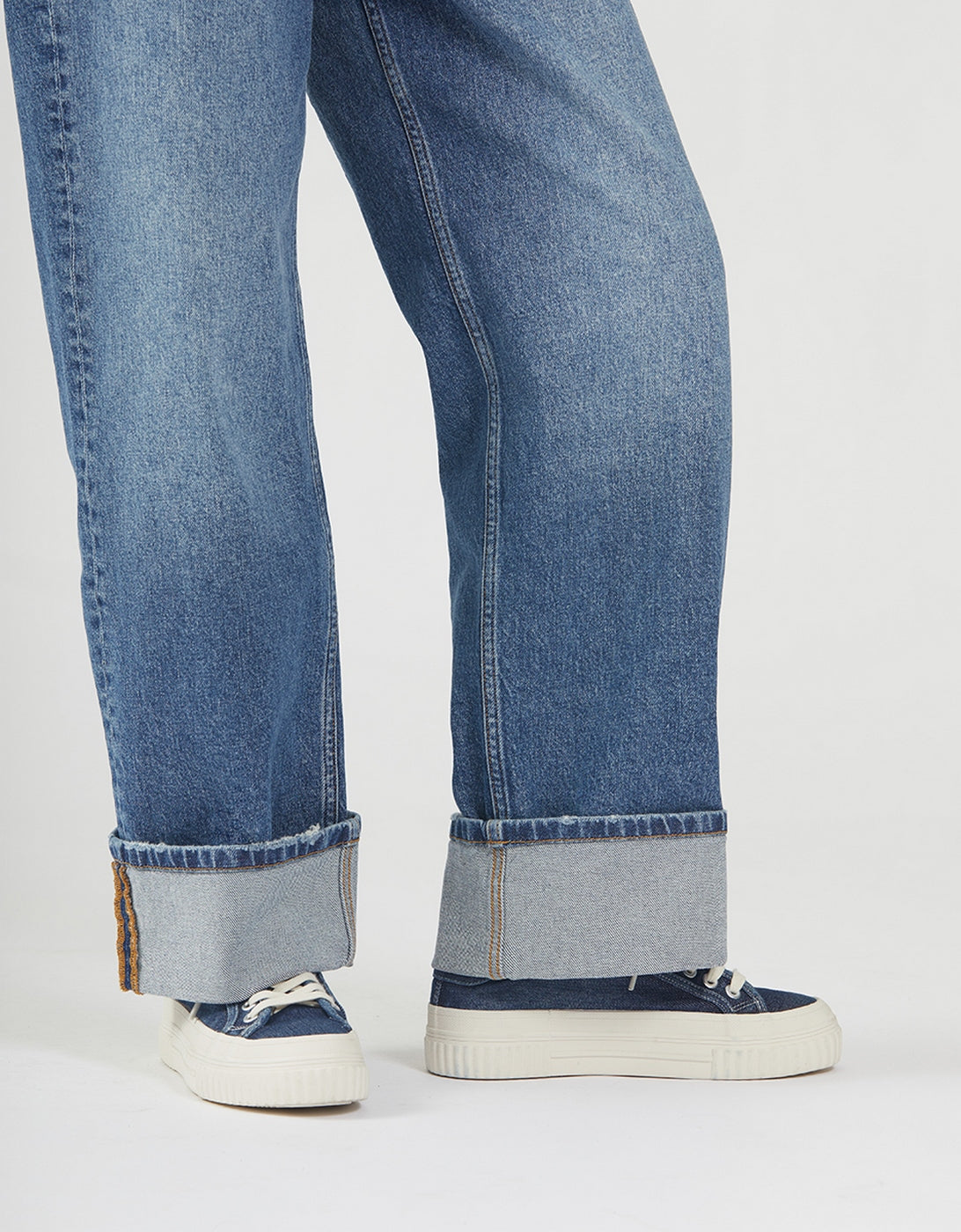 Jean Loose Straight Gaia - Dnm V-378 - Femme