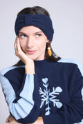 Gala Headband - Navy Blue - Women