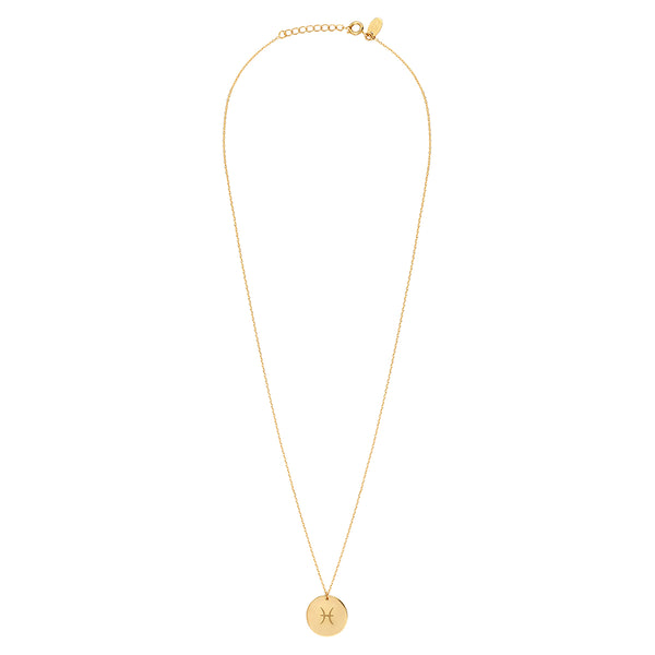 Gold Galaxy Fish Necklace