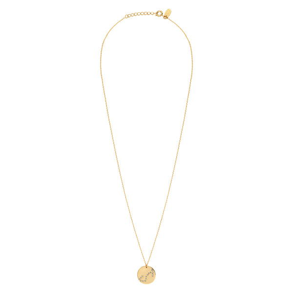 Collier Doré Galaxie Scorpion