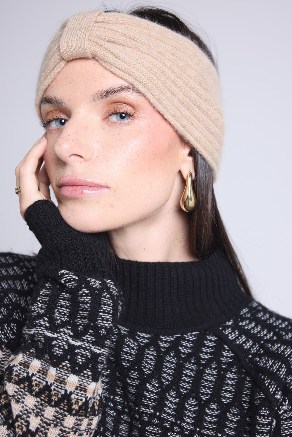 Diadema Gala - Beige crema - Mujer
