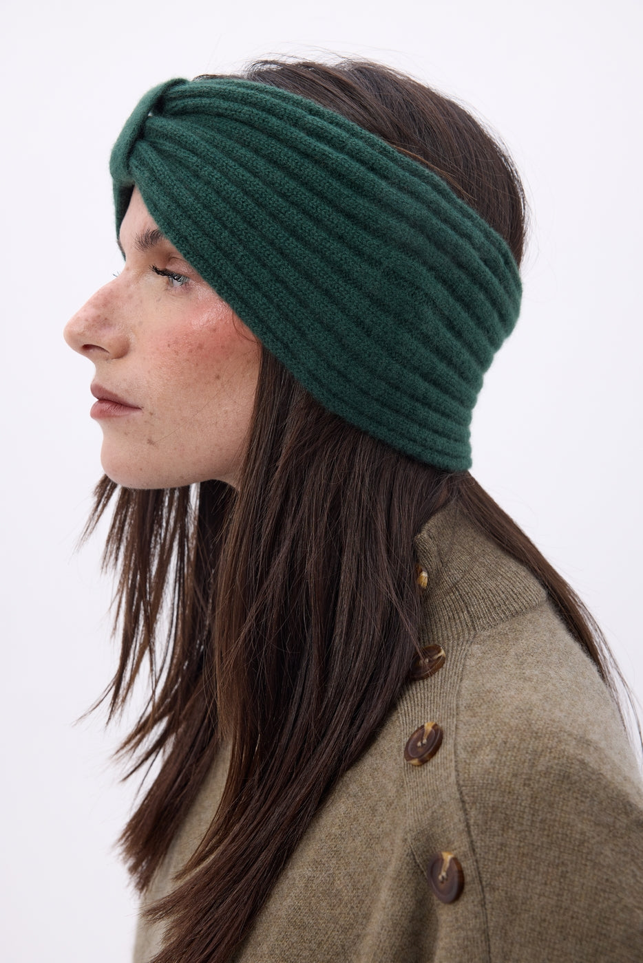 Diadema Gala - Verde botella - Mujer