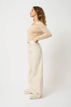 V-Neck Jumper - Galise - Sable