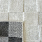Jardín - Alfombra Interior - Polipropileno - Blanco