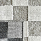 Alfombra de Jardín 1036 - Estampado Abstracto - Gris - Interior
